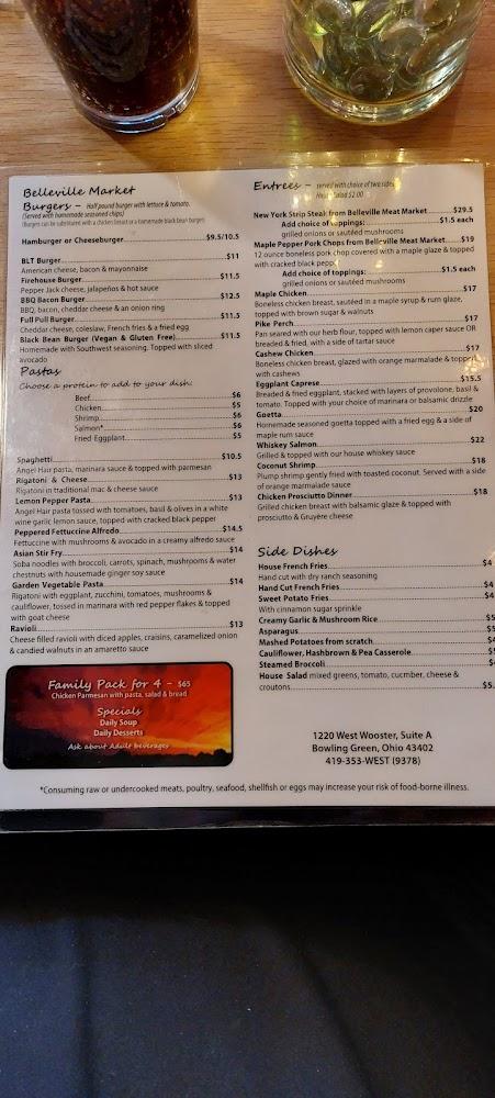 Sunset Bistro - Bowling Green, OH Menu image 2