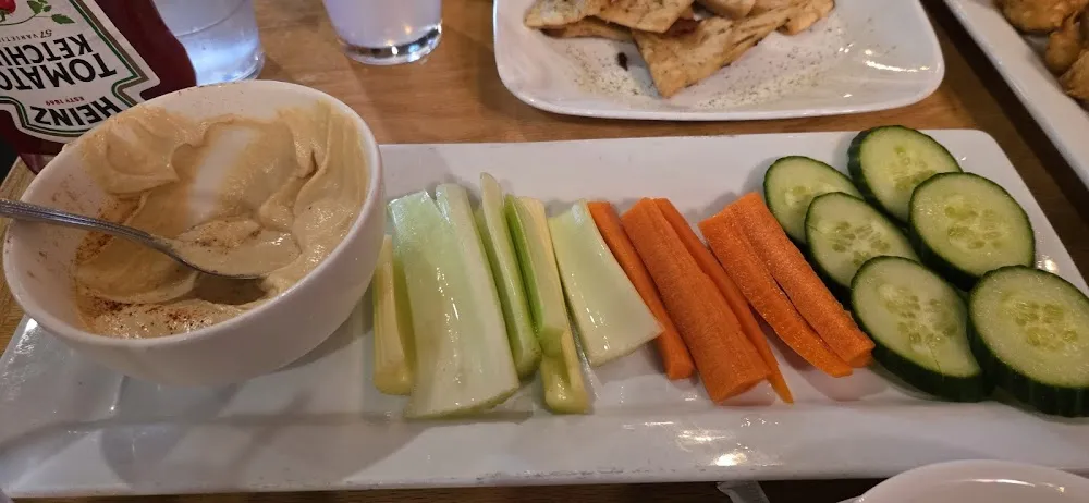 Veggie Hummus Plate